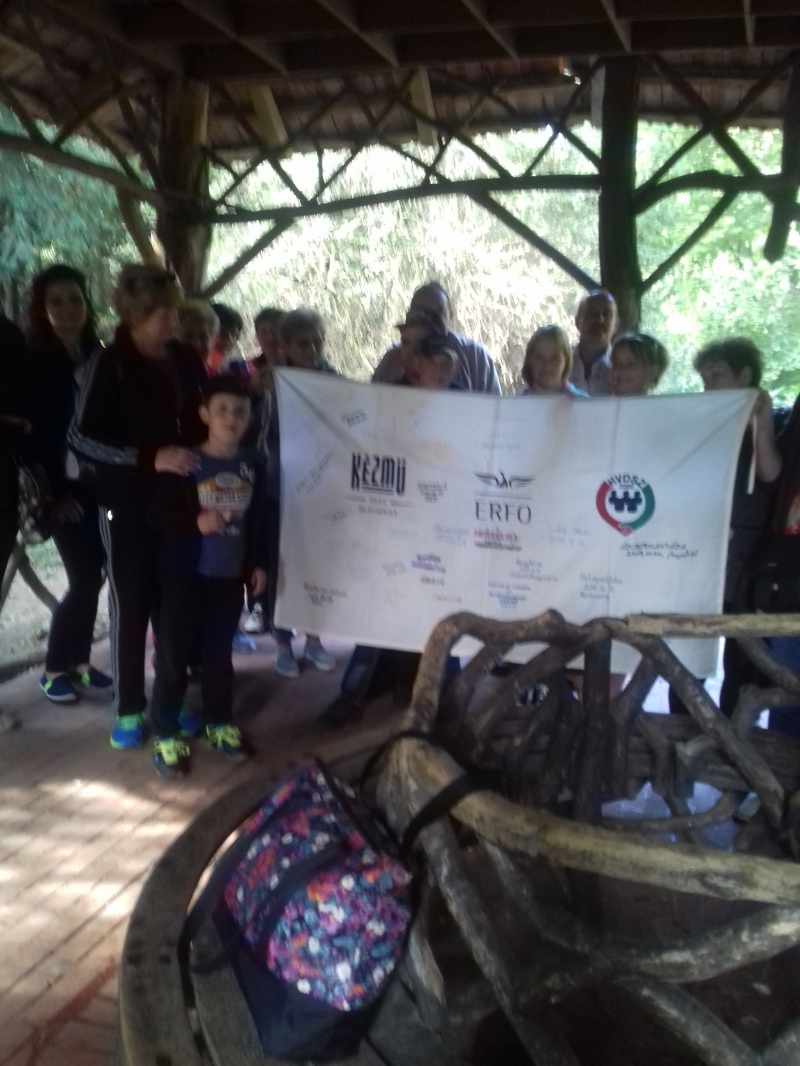 Az ERFO, Kézmű Hajdúnánási tagjai a Szarvasi Arborétumban jártak
